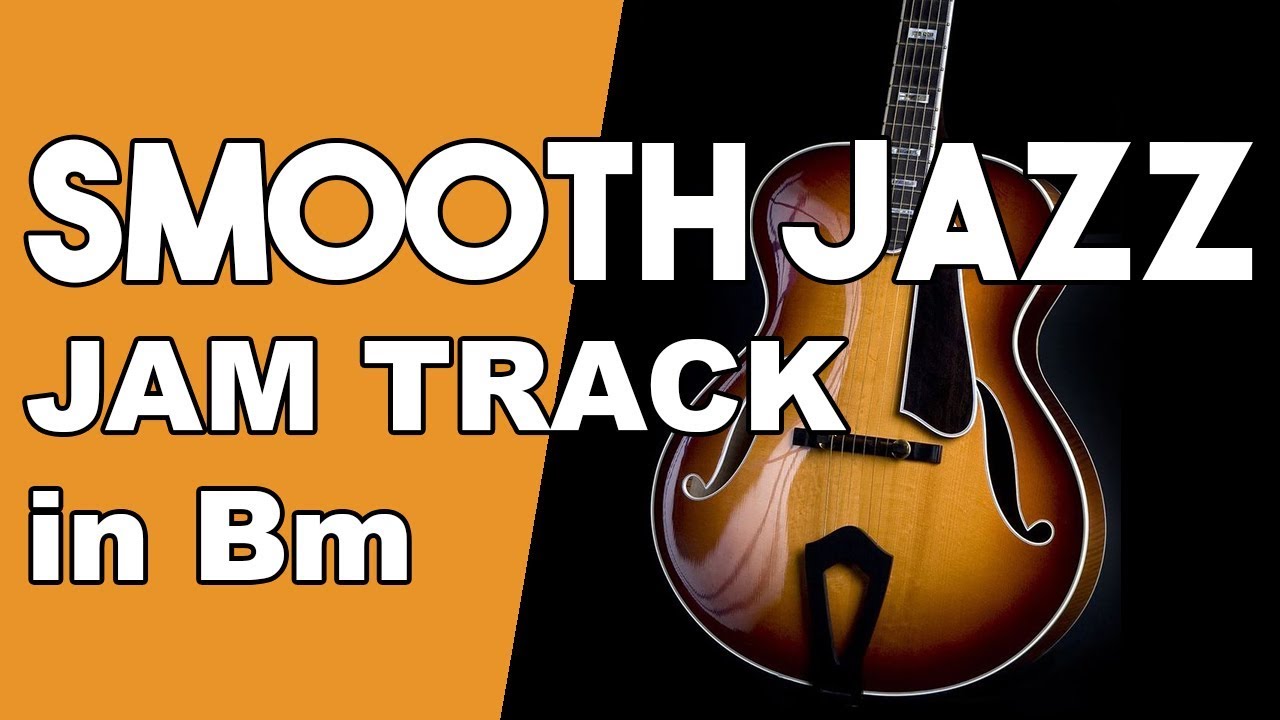 Smooth Jazz Groovy Guitar Backing Track Jam in D major : B minor - YouTube