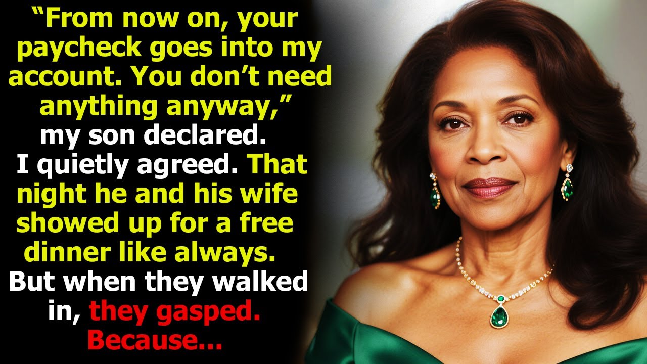 “From Now on, I Want Your Paycheck Sent to My Account!” My Son Demanded. What He Didn’t Know was…