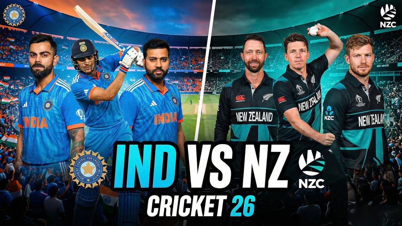 India vs New Zealand | Full Match Highlights | Cricket 26