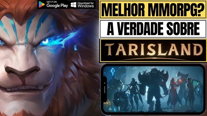 TARISLAND ESTÁ INCRÍVEL e LIBERADO PRA JOGAR NO BRASIL! MMORPG MUNDO ABERTO  estilo WORLD OF WARCRAFT 