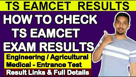 How To Check TS EAMCET Results | Download TS EAMCET Results | TS EAMCET Counselling Dates |Inter2023