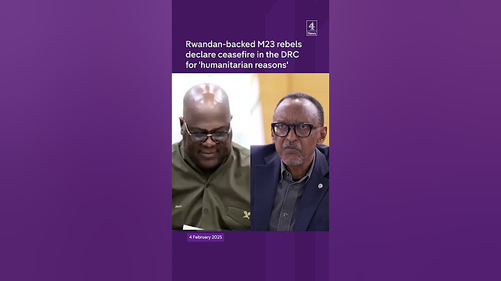 M23 rebels declare DRC ceasefire