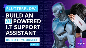 Build it yourself. A #FlutterFlow AI I.T Support Expert. Full build walkthrough!