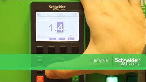 Configuring Current Parameters on Altivar 32 & Altivar 320 Drives | Schneider Electric Support