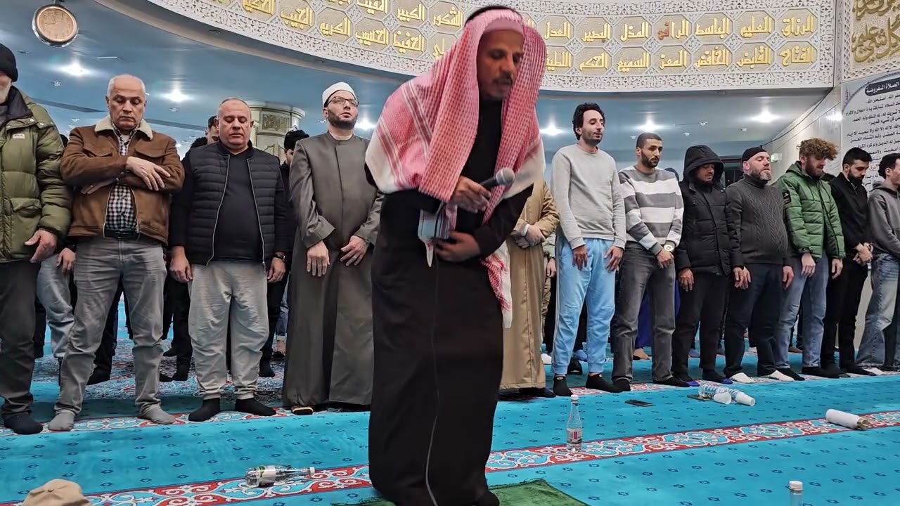 صلاة العشاء في مسجد الرحمن في بوجارست 13 رمضان 2026