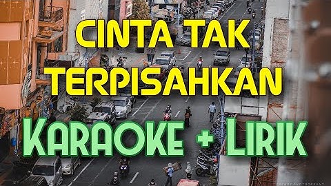 Cinta Tak Terpisahkan Full Karaoke Lirik ||Cak Dikin Feat Safitri || Happy Asmara