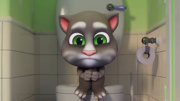 Bathroom Buddy | Talking Tom Shorts | Cartoons for Kids | WildBrain Zoo