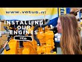 DIY Vetus ENGINE INSTALL  Part 1 | YACHT REBUILD WEEK 92