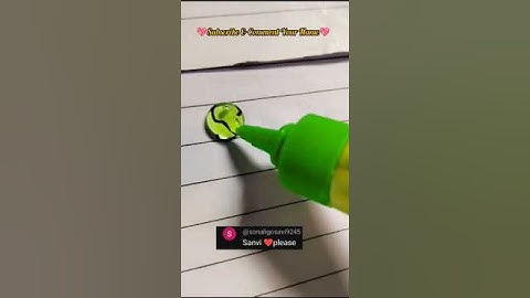 Stylish Calligraphy Writing💭Tag to Sanvi🌸#name #bubble #trending #letter #comment #shorts #viral #yt