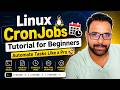 Linux CronJobs Tutorial for Beginners in Hindi | 🚀  Automate Tasks Like a Pro @devops_dose