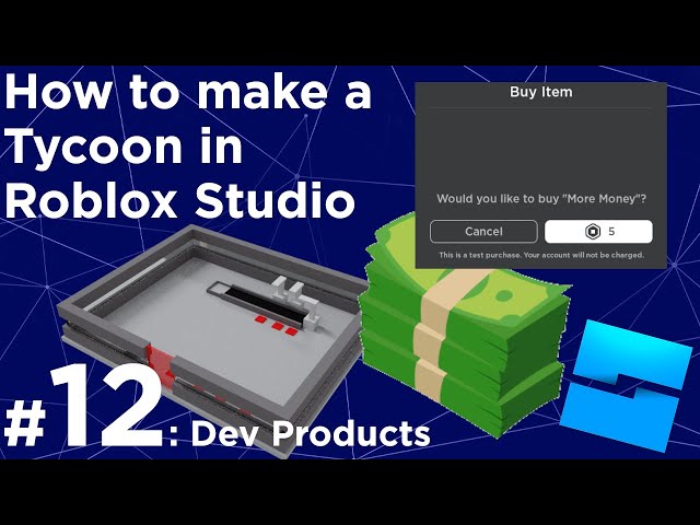 Creating a Roblox Studio Tycoon: Dev Products Guide — Eightify