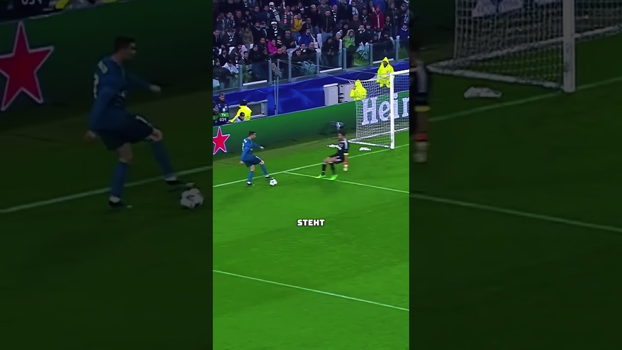 So trifft kein Mensch   Ronaldos unmögliches Tor