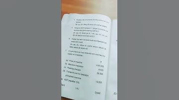 indirect tax & gst 2022 question paper bcom sem 4