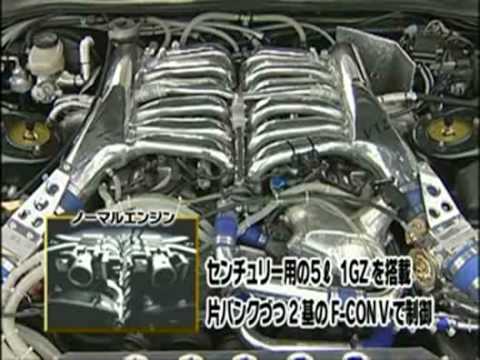 Top Secret Toyota Supra with a twin turbo 5.0L 1GZ - YouTube