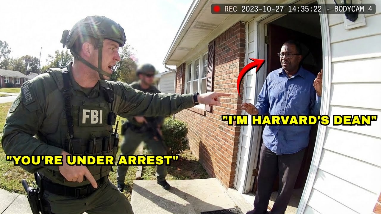 "Federal Agents Raid Black Professor's Home — He's Harvard Dean, $12.4M Settlement"