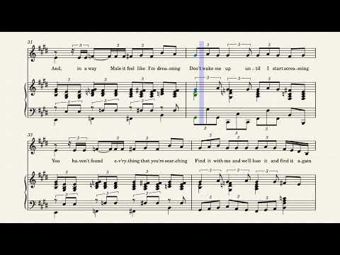 Mustard Service -  Pleasantries (For Your Lover) [sheet music for piano and voice]