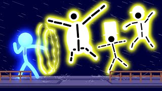 Shocking ENDLESS Waves Of Enemies in Stick It To The Stickman