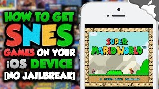 How To Play SNES Games On Your IOS Device NO JAILBREAK IOS 9+ screenshot 5