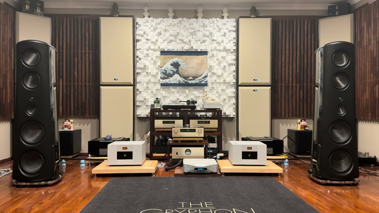 Esoteric Grandioso N1T to Accuphase DC1000/C3900 to Goldmund Telos 1800s to Magico M7s
