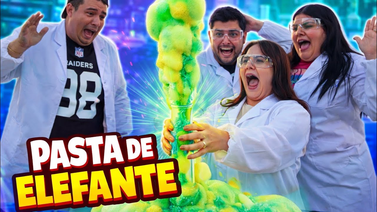 Hicimos la FAMOSA Pasta de Elefante 🧪🐘 ¡Todo se salió de control! 🤯