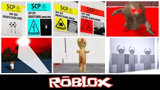 SCP 054 106 001 & More (The SUPER SCP Elevator By JAYDENTHEDOGEGAMES) [Roblox]