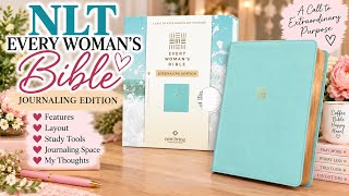 New Every Woman's Bible Journaling Edition Flip Through #bible #womensbiblestudy #study #studybible 