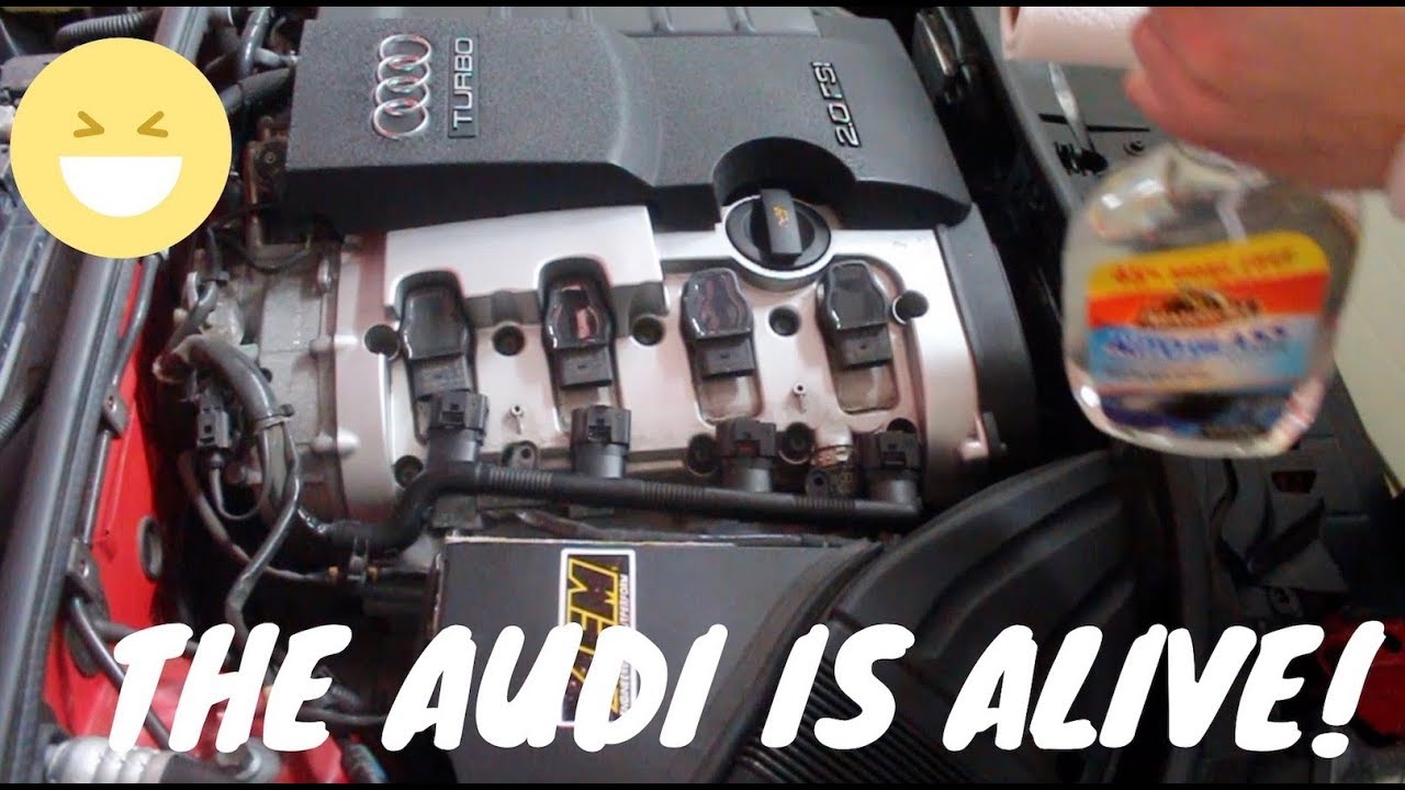 FINALLY FIXING my Audi! New coil packs and spark plugs! YouTube