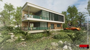 UE4 House CPU lightmass + Dynamic GI