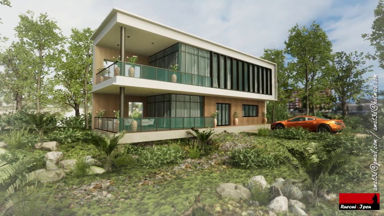 UE4 House CPU lightmass + Dynamic GI