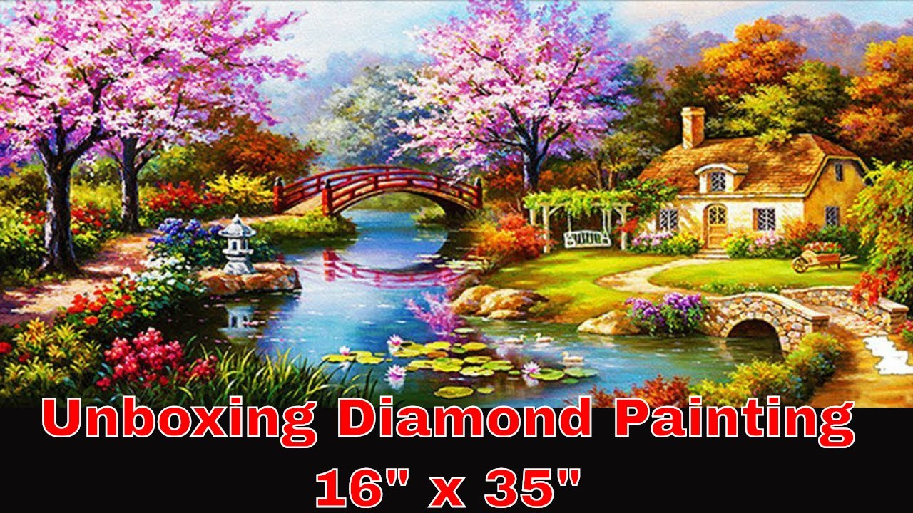 Unboxing Diamond Painting - YouTube
