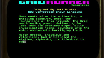 BBC Micro - Gridrunner Remastered Draft 7