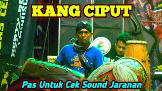 Kang Ciput Master Kendang‼️ Cek Sound Jaranan Rogo Samboyo Putro