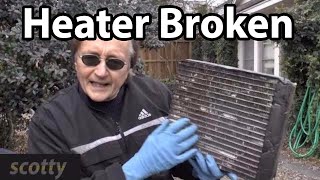 Fixing A Broken Car Heater By Flushing It