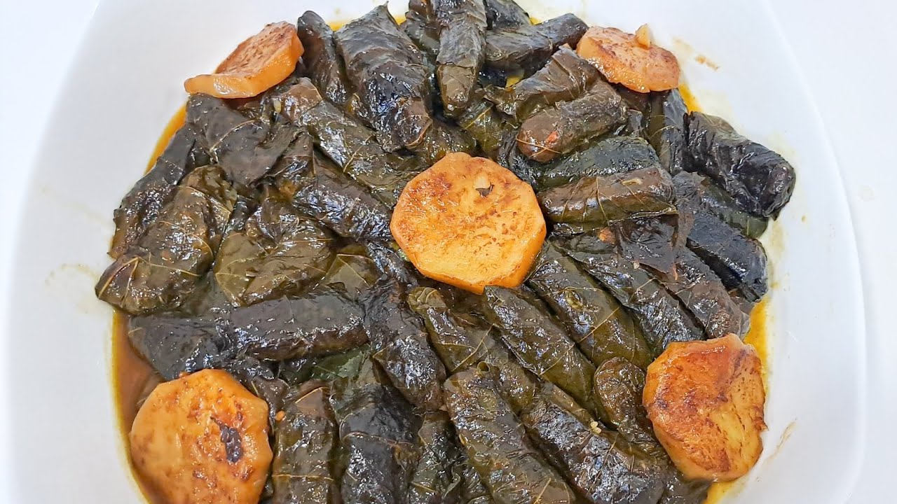 The most delicious Grape leave.  أطيب ورق عنب جربته بحياتك