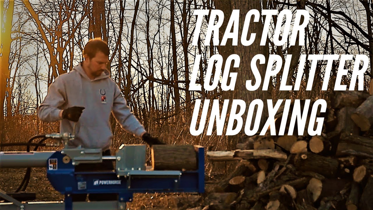 3 Point Tractor Log Splitter - YouTube
