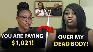 Mom’s SHOCKING Reaction After Judge Orders Her to Pay $1,021 in Child Support!