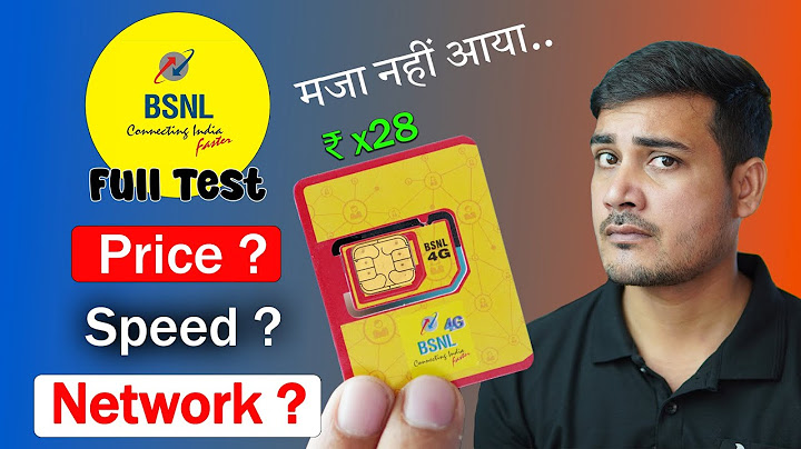 BSNL Sim Price | BSNL Sim PORT | Bsnl Speed Test | BSNL Call Quality Test | BSNL Network Problem |