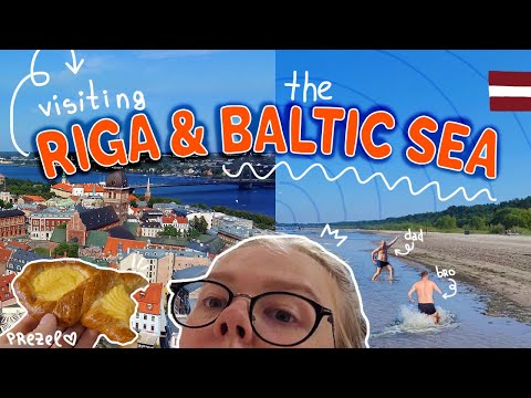 a week exploring LATVIA | walkthrough RIGA & JŪRMALA