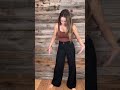 GORGLITTER Women's Wide Leg Dress Pants Slacks Dressy Casual Work High Waisted Straight Leg Office P