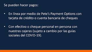 UTEP Student Business Service - SPANISH