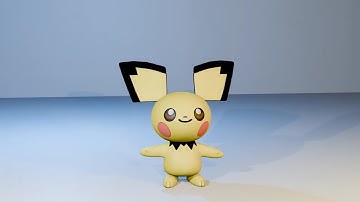 Pichu - 3D Blender Animation
