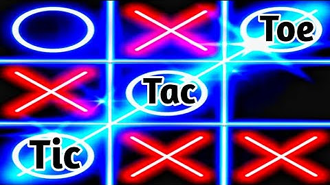 Tic Tac Toe Glow Gameplay