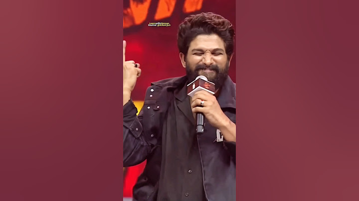 Allu Arjun🥵 Does Rajnikanth's Signature Style | Pushpa 2 Wild Fire Event