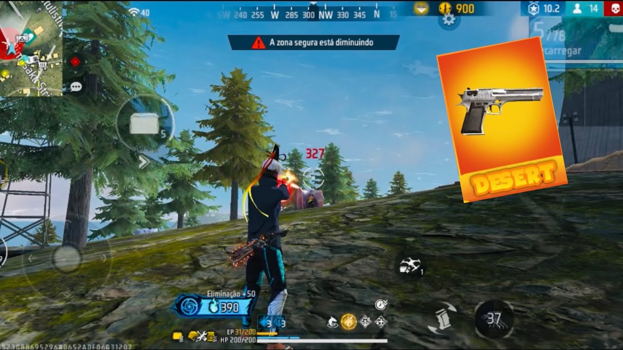 SÓ VALE DESERT NESSE VÍDEO - FREE FIRE 