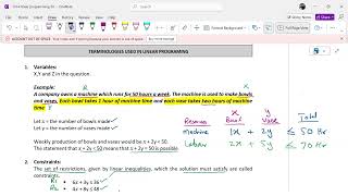 QAB I PRC2 I CH-04 I Lecture-01 I LINEAR PROGRAMMING I