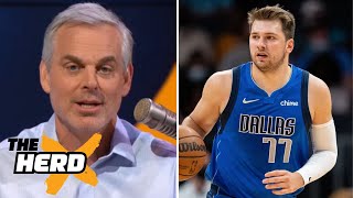 THE HERD | "Luka Doncic is in a complete slump!" - Colin on Thunder dominate Game 1 over Mavericks