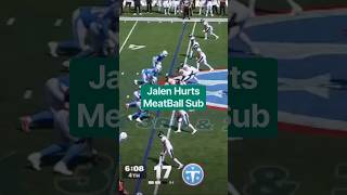 Jalen Hurts MeatBall Sub