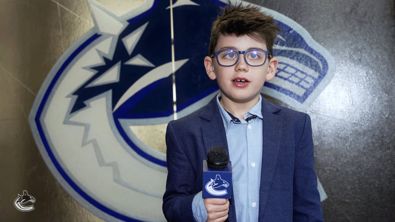 Canucks Junior Reporter - YouTube