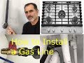 How to Install a Gas Pipe Line to a Stove  - James W