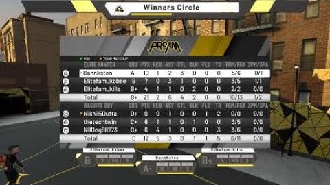 NBA 2K20 2WAY SLASHING PLAYMAKER 3V3 PRO-AM